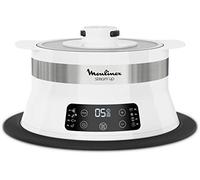 MOULINEX - Vaporiera VJ504010 Steam'UP con 8 Programmi Automatici Potenza 550 W Colore Bianco