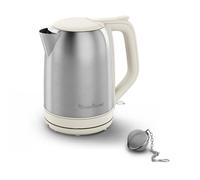 Moulinex Subito, Bollitore Elettrico da 1.7L, Potenza di 2400 W, BY5S1A | Riscaldamento Rapido, Indicatore Una Tazza, Apertura Facile con Una Mano, Filtro Anticalcare Rimovibile e Base Girevole 360°
