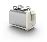 Moulinex Subito, Tostapane a 2 Scomparti con Scalda Brioche, Tostatura Veloce, Risparmio Energetico, Rifiniture Inox, LT5S1AK