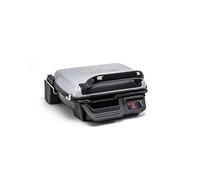 Moulinex UltraCompact Bistecchiera, Griglia da Interno e Barbecue, Griglia Elettrica da 2000 W, Termostato, Piastre Antiaderenti, Vaschetta Raccogli Grassi, GI305D