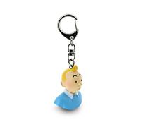Moulinsart Keyring Chain Bust Tintin Wearing a Blue Sweater 4cm 42314 (2017)
