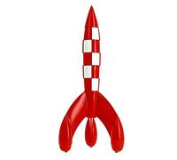 Moulinsart Statua - Måneraket Tintin (60 CM)
