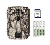 Moultrie A900 Bundle Trail Camera (2020) | Batterie | Scheda SD da 16 MB | Moultrie White Bark (MCG-14001)