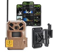 Moultrie Edge 2 - Fotocamera cellulare Trail e supporto flessibile, connessione automatica 4G LTE a livello nazionale - Foto da 36 MP su richiesta - Video 1080p con audio HD - Gamma di rilevamento di