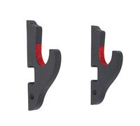 Moumou Set di 2 Ganci da Parete per Spada Samurai con Supporto Regolabile per Spada Katana Wakizashi Tanto Genji, 1-Tier Padded