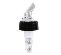 MOUMOUTEN 1Pc 15ml Versatore Per Bottiglia in Plastica con Dosatore Rapido - Versatore Per Liquore Versatore in Plastica Beccuccio Per Versare Misurato Dispenser Per Bar Design(bianco)