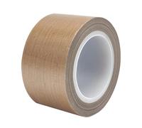 MOUMOUTEN 2 rotoli 28 mm x 10 m marrone nastro PTFE ad alta temperatura, nastro isolante in vinile termico per pressa a sublimazione termica per macchina sigillatrice sottovuoto