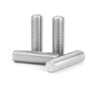 MOUMOUTEN 30 pezzi M6*30mm perno completamente filettato, barra filettata lunga in acciaio inossidabile 304 per fissaggio di collegamento per manutenzione industriale di mobili