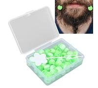 MOUMOUTEN 74 Pezzi Set di Perline per Intrecciare i Capelli - Versatili Dreadlock Perline Bobina per Capelli Gioielli Dreadlock Gioielli Fai da Te per Banchetti Matrimoni (Verde)