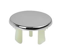 MOUMOUTEN Bagno Lavabo Lavello Copertura di Overflow, Cucina Lavello Decorazione Foro di Ricambio Circolare Lavello Foro In Ottone Lavello Anello di Overflow Stabile (Solido Anello monostrato)