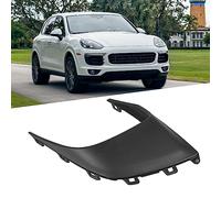 MOUMOUTEN Cornice per griglia fendinebbia anteriore per paraurti Cayenne 958 2015-2018 - Guida d'aria Cornice di guida d'aria per paraurti anteriore in ABS nero (Sinistra (95850594500))