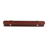 MOUMOUTEN Scatola porta bacchette in legno, custodia protettiva per direttori di banda, accessori per strumenti musicali, design robusto ed elegante (scatola rotonda)