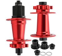 Moune bike bici freno in lega di alluminio 32 foro 54t ruota posteriore anteriore per xd 142 12 100 135 adatto per ms 8 9 10 11 12 13 velocità (Rosso)