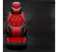 MounSgk Coprisedili per auto adatti per BMW Serie 5 525i E60 530d E60 530i E60 535d E60 520d E60 540i E603D All Inclusive in pelle a 5 posti accessori coprisedili auto, rosso lusso