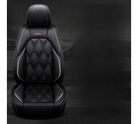 MounSgk Coprisedili per auto adatti per Nissan Navara D22 Navara D40 Navara D40 S Navara Np300 Navara Np300 S 3D All Inclusive in pelle 5 sedili accessori per auto, grigio