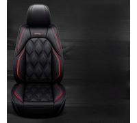 MounSgk Coprisedili per auto adatti per VW Golf 6 GTI Golf 7 Golf 7 GTI Golf Tdi Golf Sportsvan 3D All Inclusive in pelle 5 sedili accessori per auto, nero