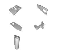 Mount and Back Cover for Raspberry Pi 7" LCD Official Case with Camera Support