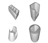 Mount Cradle Compatible with Motorola APX6000 Radio Vehicle Installation