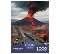 Mount Etna 1000 Pezzi Puzzle Regalo Creativo Per Il Relax Building Per Adulti A Partire Dai 14 Anni Qualità Premium Sfide Extra Divertenti Intrattenimento Creativo 70x50cm/1000pcs