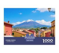 Mount Etna 1000 Pezzi Puzzle Regalo Creativo Per Il Relax Building Per Adulti E Bambini Dai 12 Anni Qualità Premium Sfide Extra Divertenti Intrattenimento Creativo 70x50cm/1000pcs