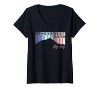 Mount Everest 8848 Himalaya Escursionismo Alpinismo Regali Maglietta con Collo a V