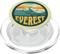 Mount Everest Himalayan Landmark - Vintage 80s Graphic PopSockets PopGrip per MagSafe