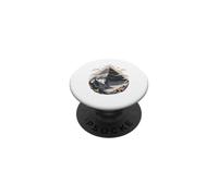 Mount Everest Mountaineering Climber Summit Alpine PopSockets PopGrip Adesivo
