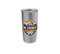 Mount Everest Summit Club Mountain Peak Climber Ventilatore per arrampicata Bicchiere termico in acciaio inox doppia parete