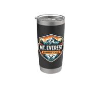 Mount Everest Summit Club Mountain Peak Climber Ventilatore per arrampicata Bicchiere termico in acciaio inox doppia parete