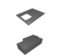 Mount for Arduino UNO and 30-Row Breadboard Compatible with Starter Kit