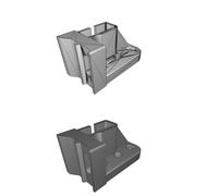 Mount for BLTouch Sensor with Reinforced Design for 3D Printer Auto-Leveling