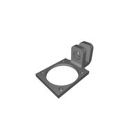 Mount for Chimera Hotend Dial Indicator - Fan-Mounted Bed Leveling System