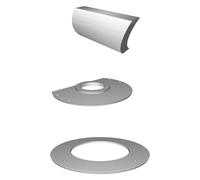 Mount for FSA Gossamer Cranks Magnetic Pedal Assist Sensor 74 BCD Compatible