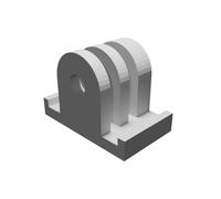 Mount for GoPro Hero 3 Compatible with Universal Camera Systems - 5mm Zip Tie