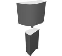 Mount for RadioMaster Zorro Compatible with Pegboard Wall Control System