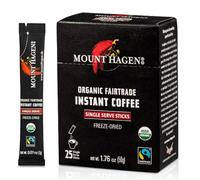 Mount Hagen - organico congelare il caffè istantaneo secco 25 pacchetti monodose - 1,76 oz.