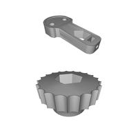 Mount Holder for IKEA Jansjo LED Work Light Compatible with Fly Tying Vice