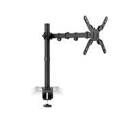 Mount-It! MI-708 - Supporto da scrivania per monitor singolo, grande, colore: Nero