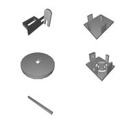 Mount Kit for 0.5W/7W Lasers Compatible with Hot End Magnetic System