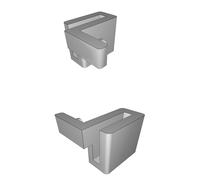 Mount Kit for MP Mini Delta 3D Printer - Plexiglass Tool-Free Installation