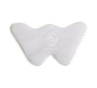 Mount Lai - Lo strumento Vitality Qi White Jade Gua Sha Sculpting Tool | Strumento per scolpire il viso per la cura della pelle | Strumento Guasha per viso e corpo | Strumenti di massaggio facciale