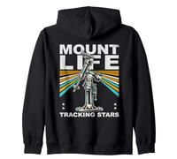 Mount Life Tracking Stars Telescope Astrofotografia Felpa con Cappuccio