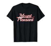 Mount Pleasant South Carolina Michigan Vintage Varsity Maglietta