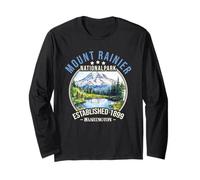 Mount Rainier National Park | Washington Maglia a Manica