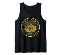 Mount Rainier Washington Mountain Mt Climbing Summit Escursioni Canotta