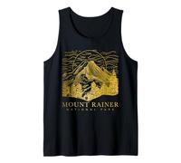 Mount Rainier Washington Mountain Mt Climbing Summit Escursioni Canotta