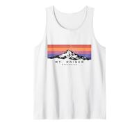 Mount Rainier Washington Mountain Mt Climbing Summit Escursioni Canotta