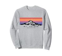 Mount Rainier Washington Mountain Mt Climbing Summit Escursioni Felpa