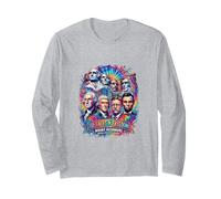 Mount Rushmore Volti della libertà Maglia a Manica
