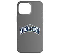 Mount St. Mary's University Mountaineers The Mount Logo Custodia per iPhone 16 Pro Max